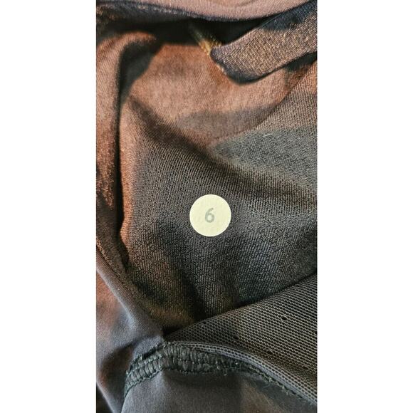 Lululemon Womens Jogger Pants 6 Black Nylon Stretch Dance Drawstring Tapered Leg - Picture 7 of 12